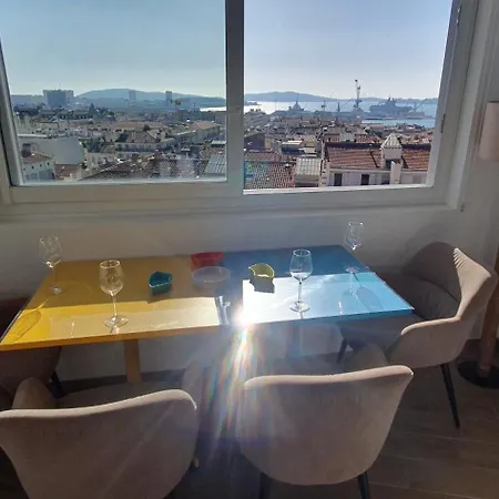 Stunning Sea View, Steps From Station And Port - Vue Imprenable Sur La Mer, A Quelques Pas De La Gare Et Du Port 公寓