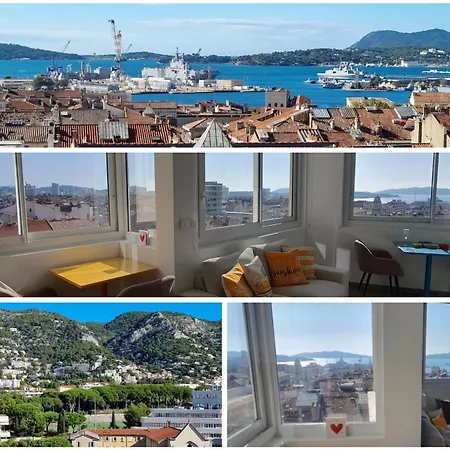 Vue Mer Panoramique - Gare Et Port A Pied - 60M2 Apartmán *